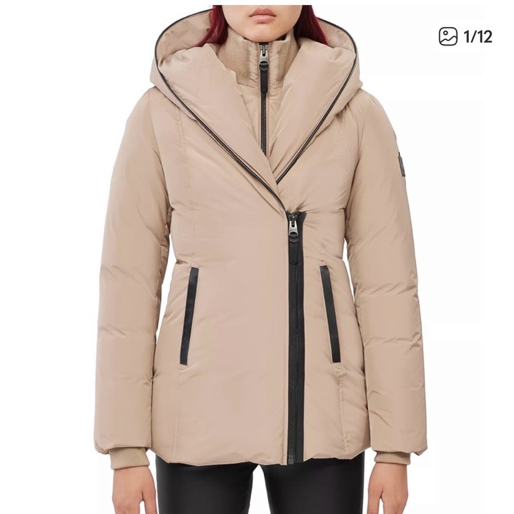 Mackage Women's Beige Puffer Coat